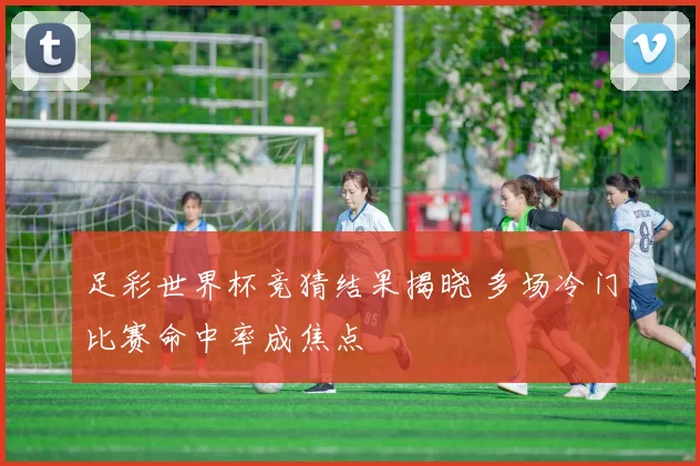 足彩世界杯竞猜结果揭晓 多场冷门比赛命中率成焦点